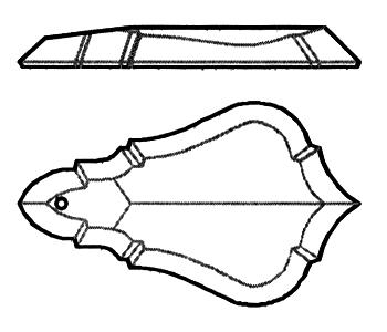 Pendľa (Pendaloque) 1B Art. 1008